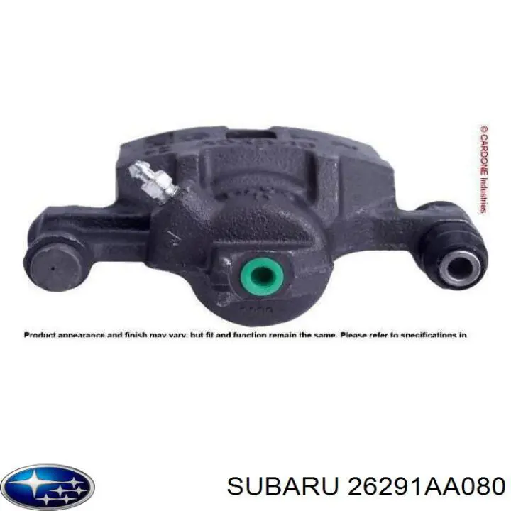 26291AA080 Subaru pinza de freno trasero derecho