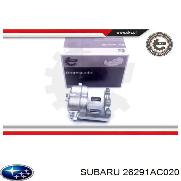 Pinza de freno delantera derecha Subaru 26291AC020 precio, desde 91,97 EUR