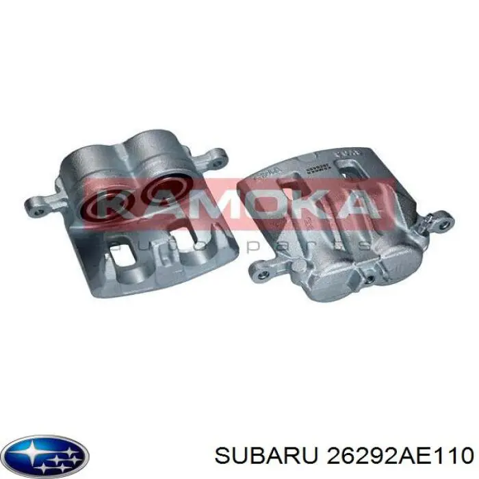 26292AE110 Subaru pinza de freno delantera izquierda