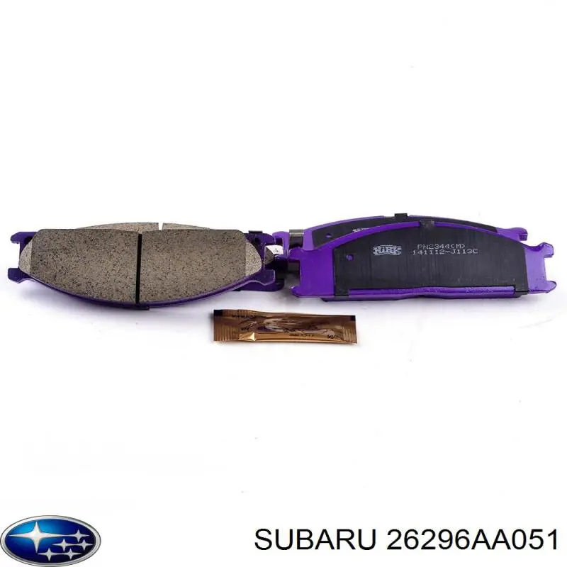 Pastillas de freno delanteras Nissan Terrano 1 WD21