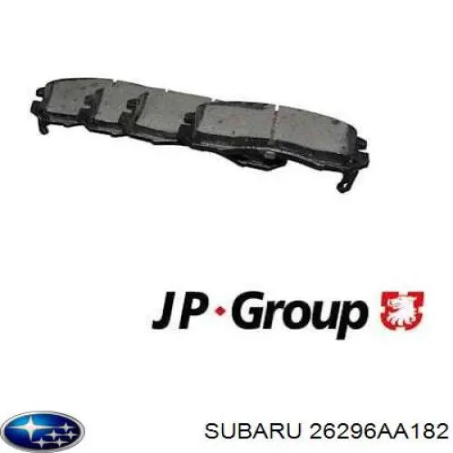 26296AA182 Subaru pastillas de freno delanteras