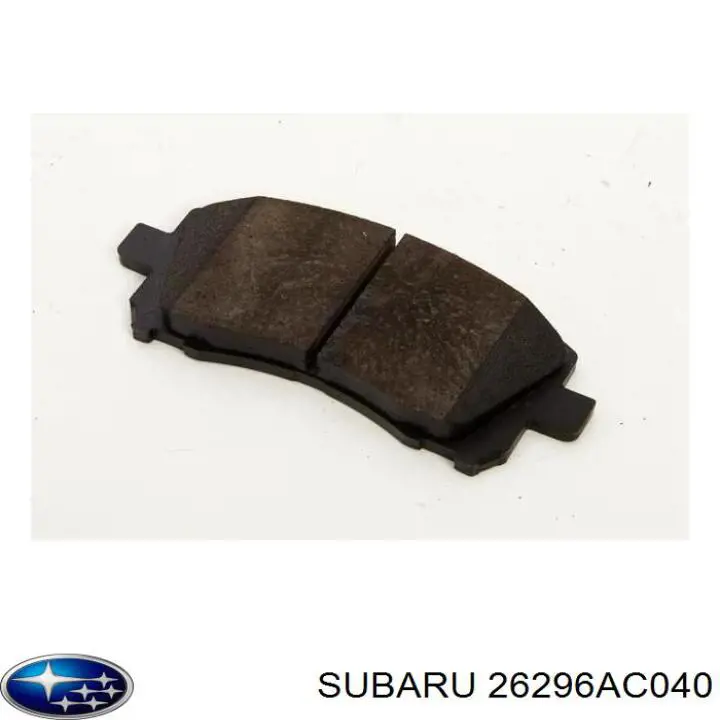 26296AC040 Subaru pastillas de freno delanteras