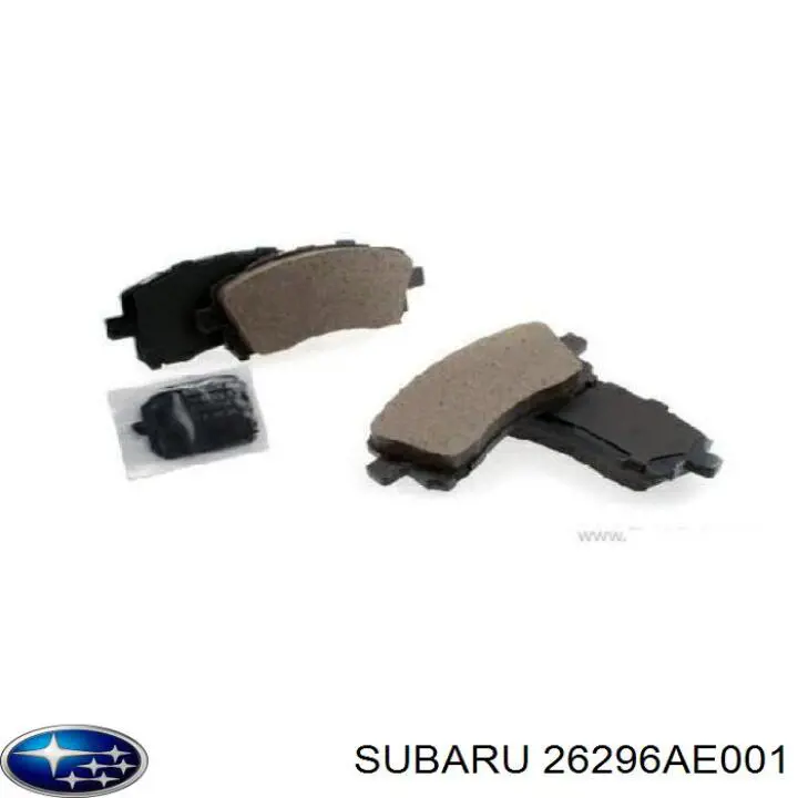 26296AE001 Subaru pastillas de freno delanteras