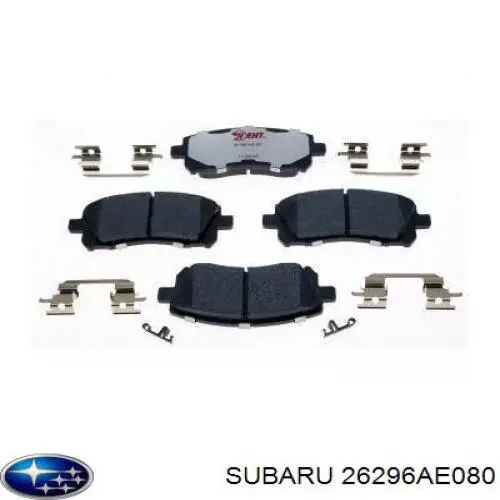 Pastillas de freno delanteras Subaru Legacy 3 BE, BH
