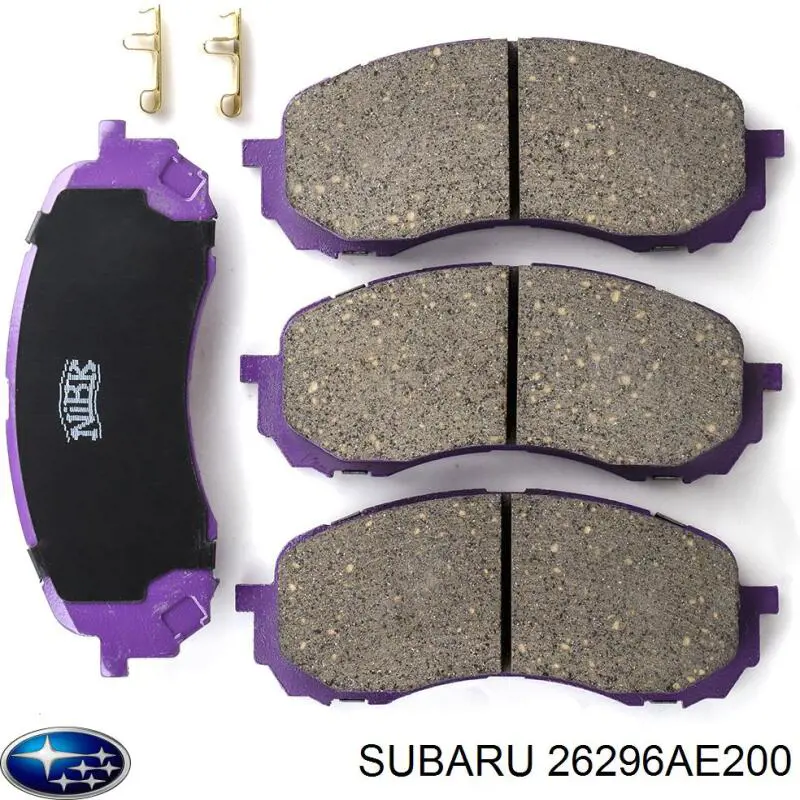 26296AE200 Subaru pastillas de freno delanteras