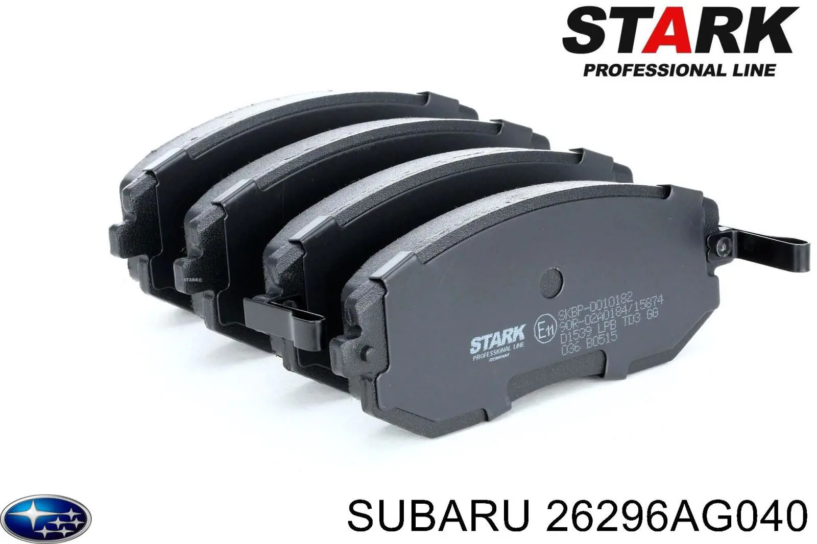 Pastillas de freno delanteras Subaru Impreza 3 GH