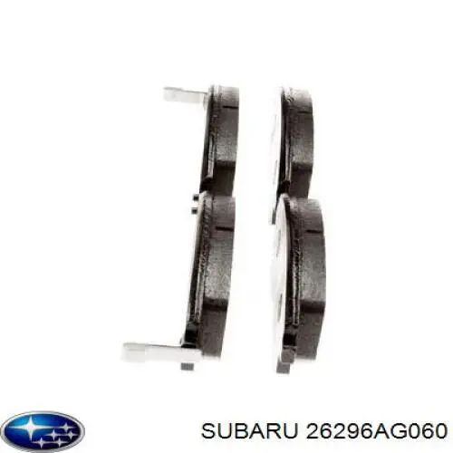 26296AG060 Subaru pastillas de freno delanteras