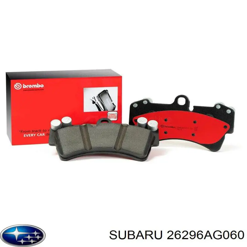 Pastillas de freno delanteras Subaru Impreza 3 GH