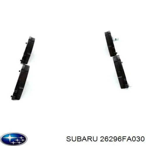 26296FA030 Subaru pastillas de freno delanteras