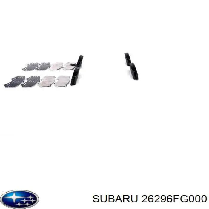 Pastillas de freno delanteras Subaru Impreza 3 GH