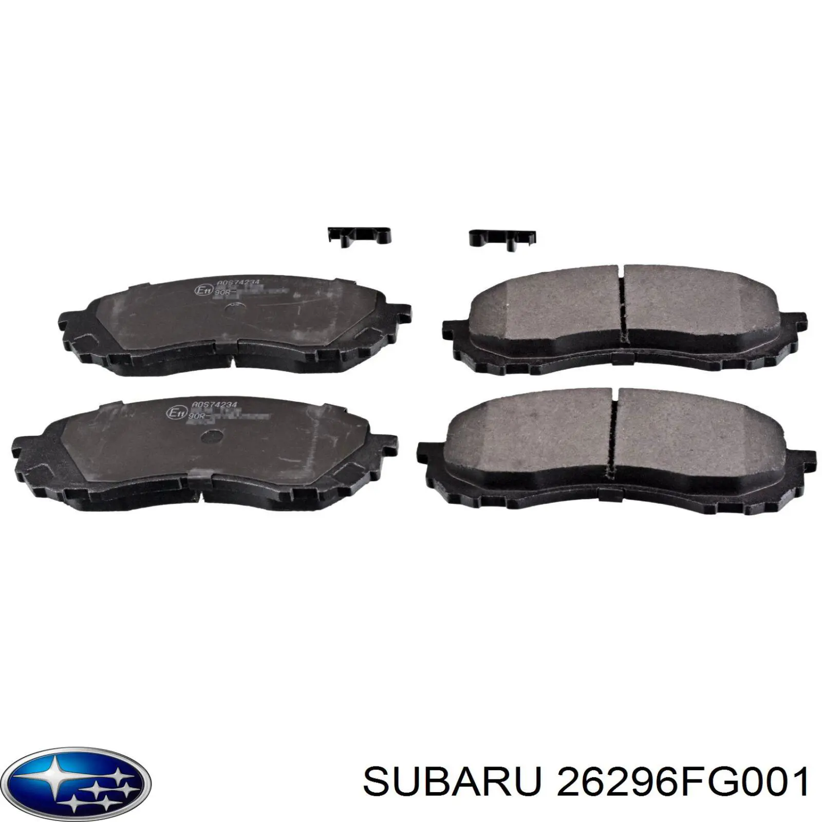 Pastillas freno delanteras Subaru 26296FG001 precio, desde 26,97 EUR