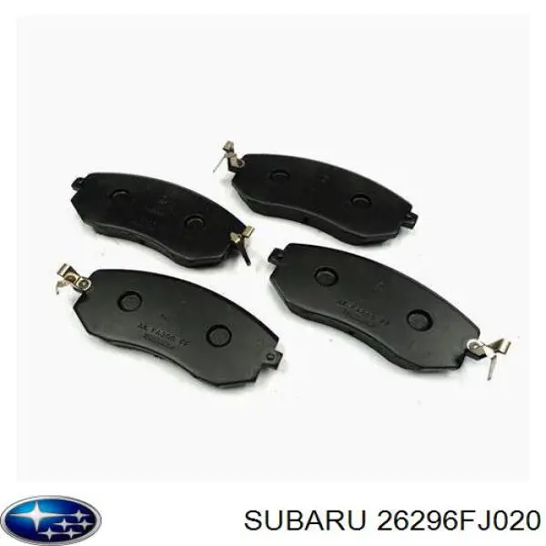 26296FJ020 Subaru pastillas de freno delanteras