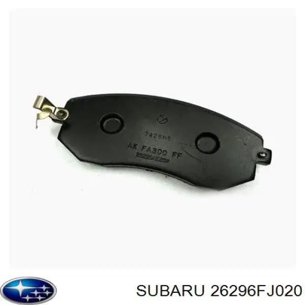 Pastillas freno delanteras Subaru 26296FJ020 precio, desde 45,79 EUR