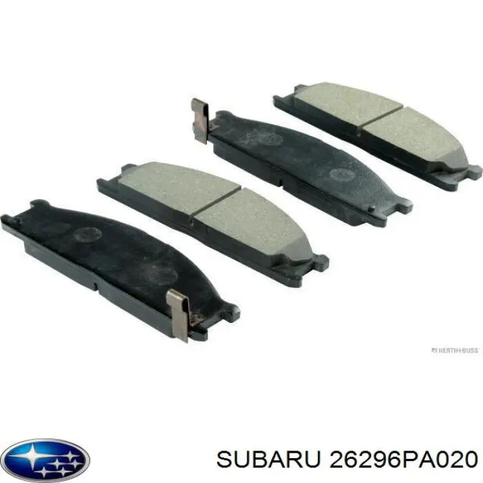 26296PA020 Subaru pastillas de freno delanteras