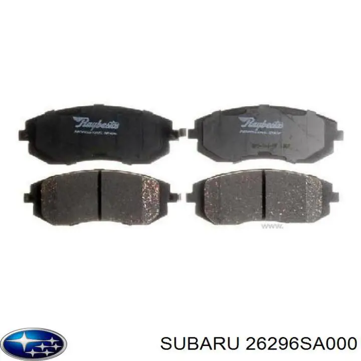 Pastillas de freno delanteras Subaru Impreza 3 GH