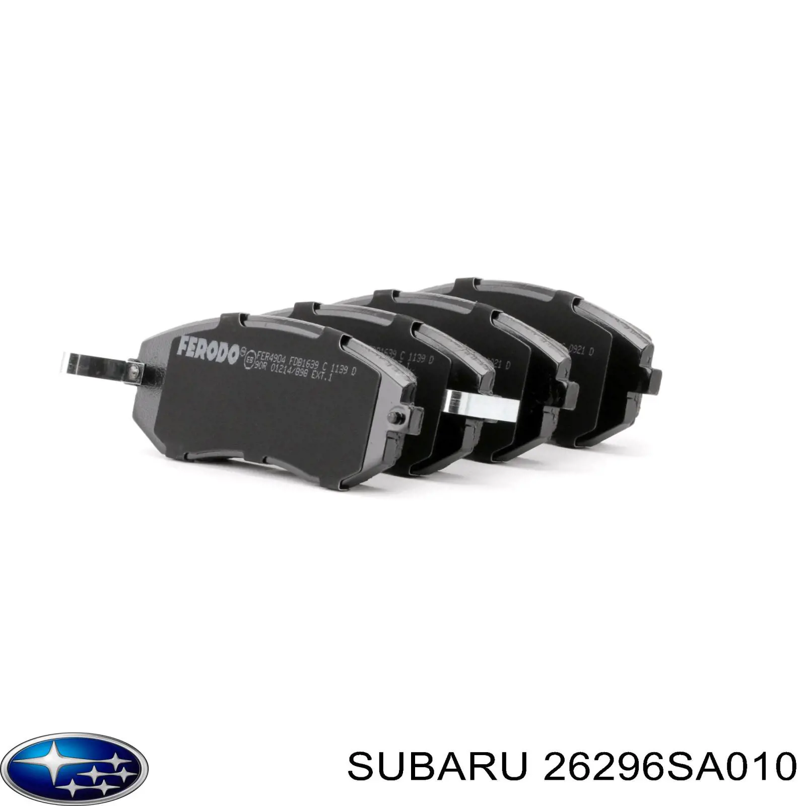 Pastillas de freno delanteras Subaru Impreza 3 GH