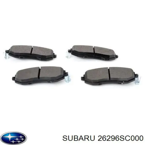 Pastillas de freno delanteras Subaru Impreza 3 GH