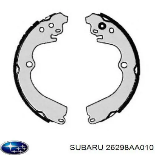 Zapatas de freno de tambor traseras Subaru 26298AA010 precio, desde 26,60 EUR