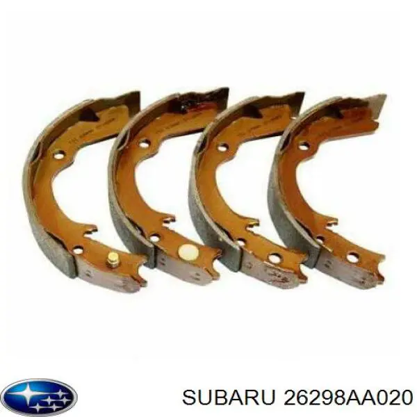 Comprar 26298AA020 Subaru Juego de zapatas de frenos, freno de estacionamiento