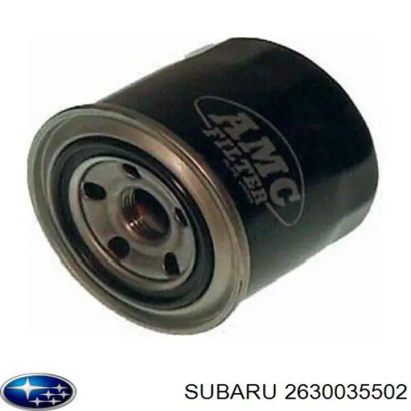 Filtro de aceite Subaru 2630035502 precio, desde 4,17 EUR