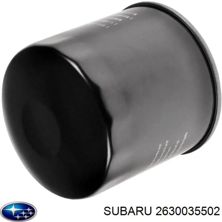 2630035502 Subaru Filtro aceite