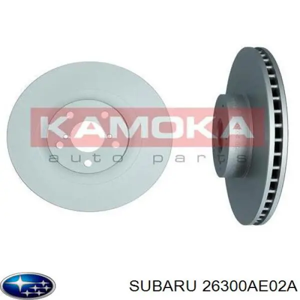 Freno de disco delantero Subaru Impreza 1 GC