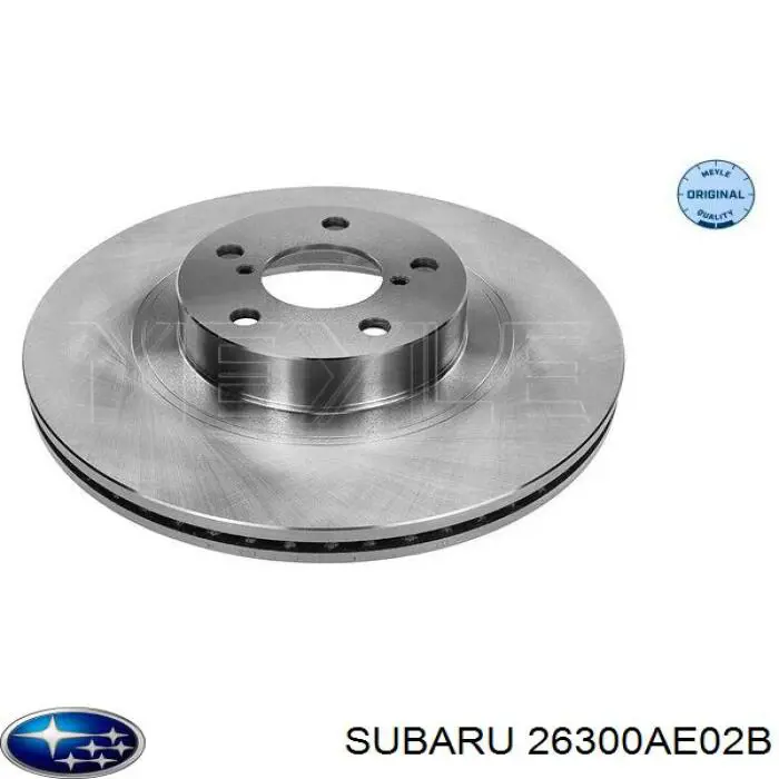 Freno de disco delantero Subaru Impreza 1 GC