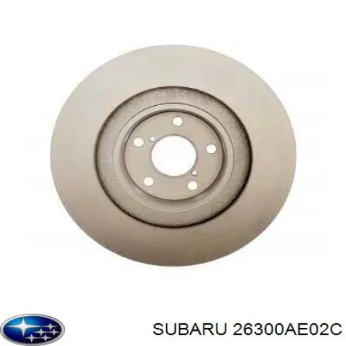 Freno de disco delantero Subaru Impreza 1 GC