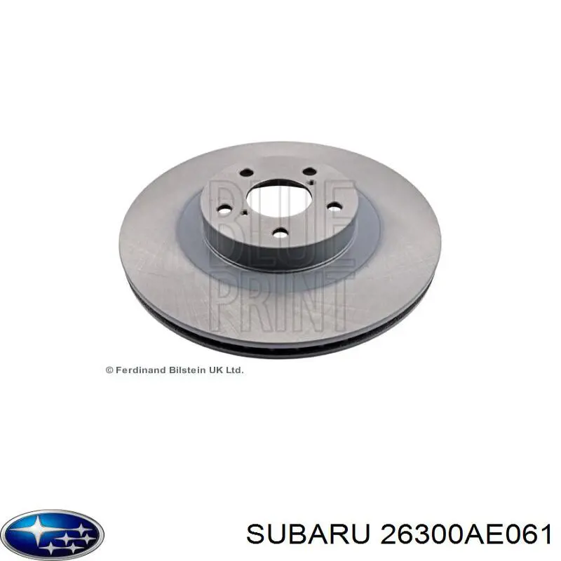 Freno de disco delantero Subaru Impreza 1 GC