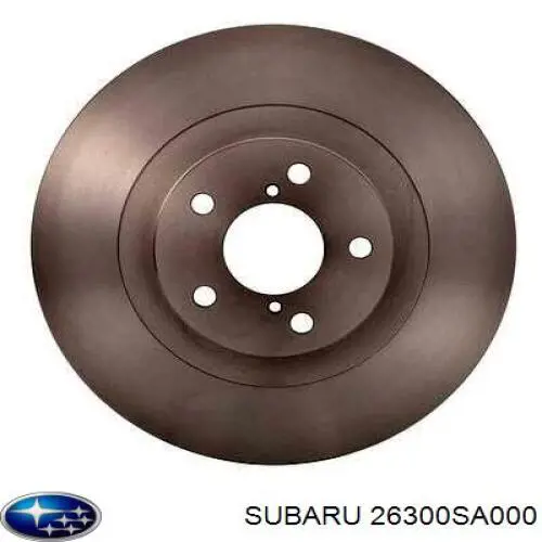 26300SA000 Subaru disco de freno delantero