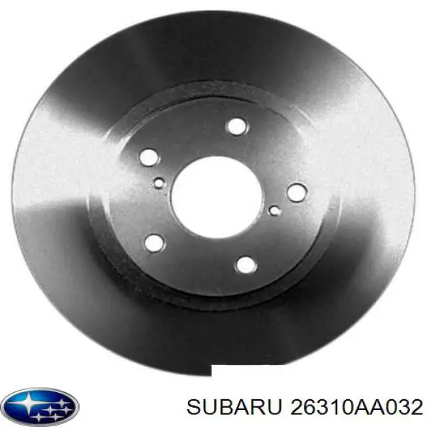Disco de freno 26310AA032 Subaru