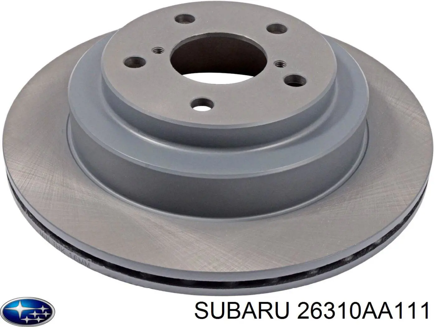 26310AA111 Subaru disco de freno trasero