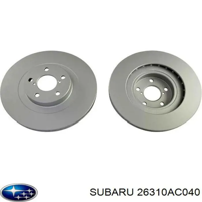 Freno de disco delantero Subaru Impreza 1 GC