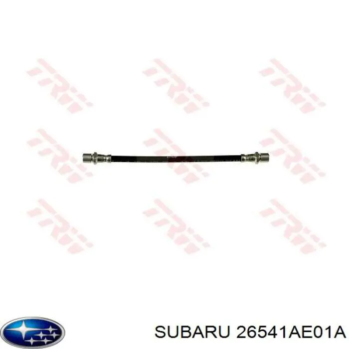 26541AE01A Subaru latiguillo de freno trasero