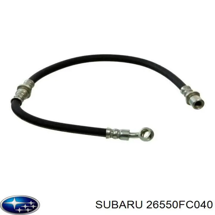Tubo flexible de frenos trasero izquierdo Subaru 26550FC040