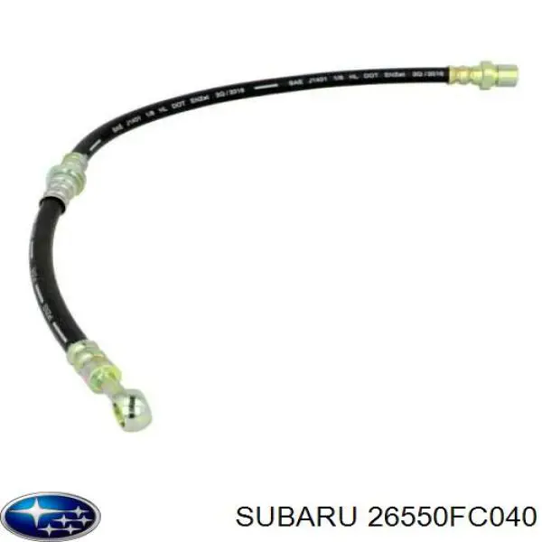 Comprar 26550FC040 Subaru Latiguillo de freno trasero izquierdo