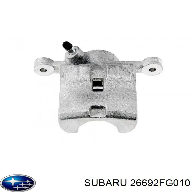 26692FG010 Subaru pinza de freno trasera izquierda