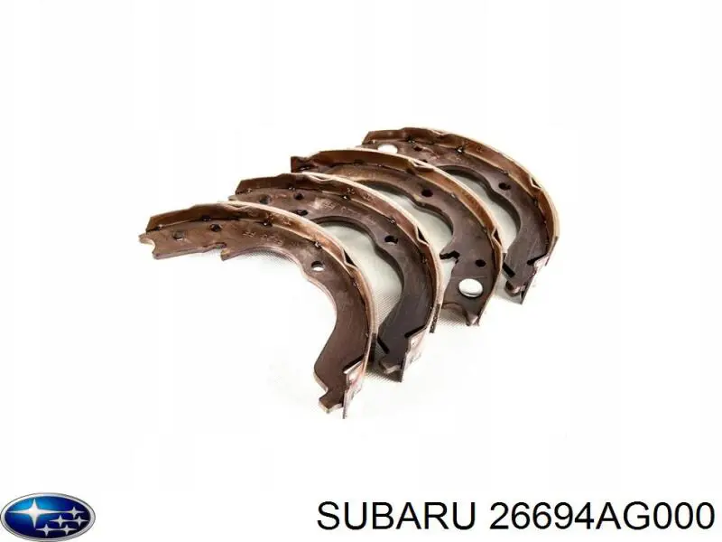 Comprar 26694AG000 Subaru Juego de zapatas de frenos, freno de estacionamiento