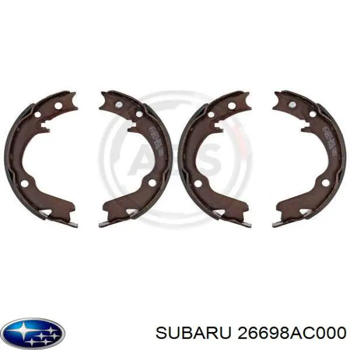 Zapatas de freno de mano Subaru 26698AC000 precio, desde 25,44 EUR