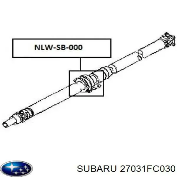 Cardán Subaru Forester S10, SF