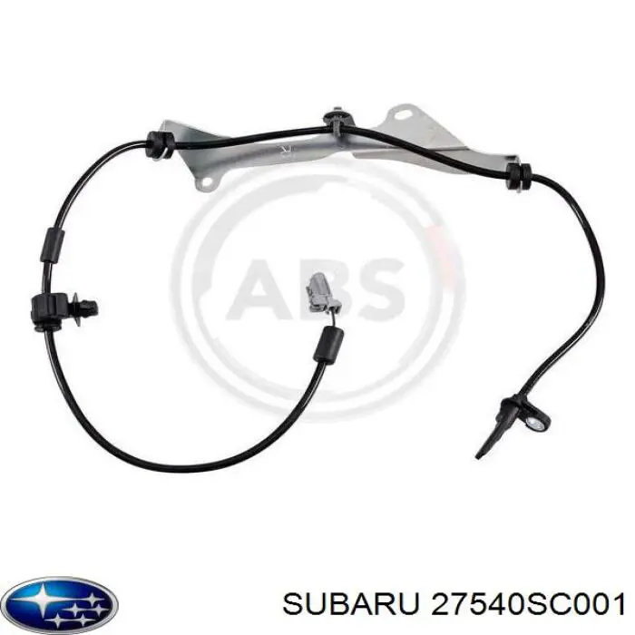 27540SC001 Subaru sensor abs trasero derecho