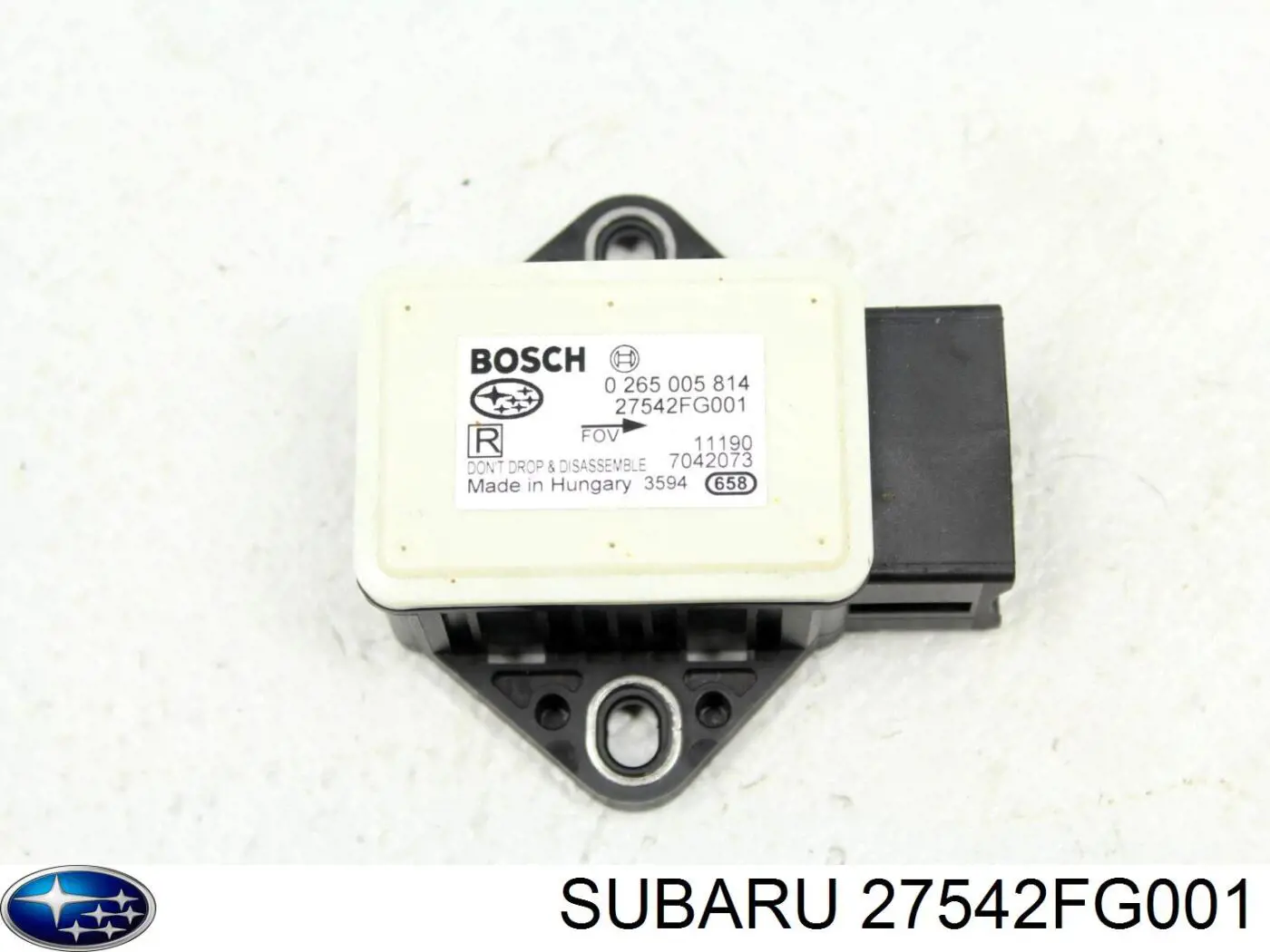 Sensor de aceleración lateral (ESP) 27542FG001 Subaru