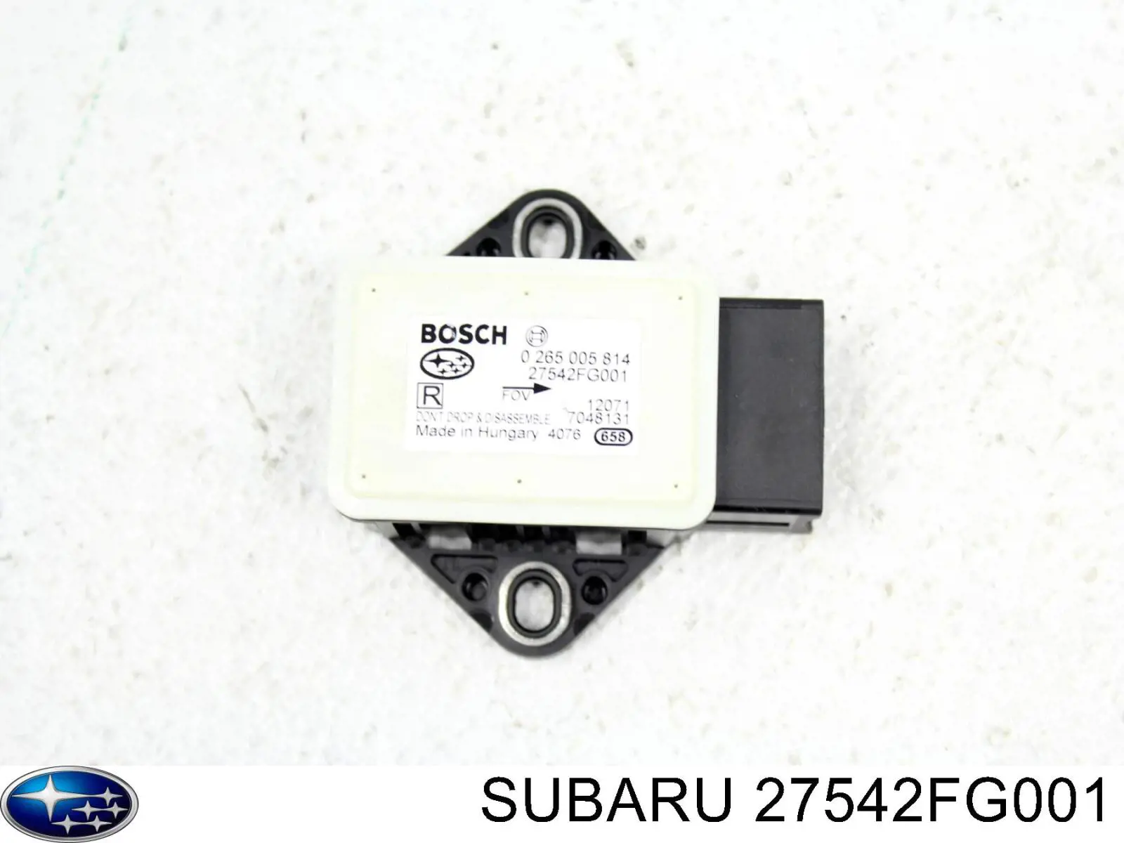 27542FG001 Subaru Sensor de aceleración lateral (ESP)