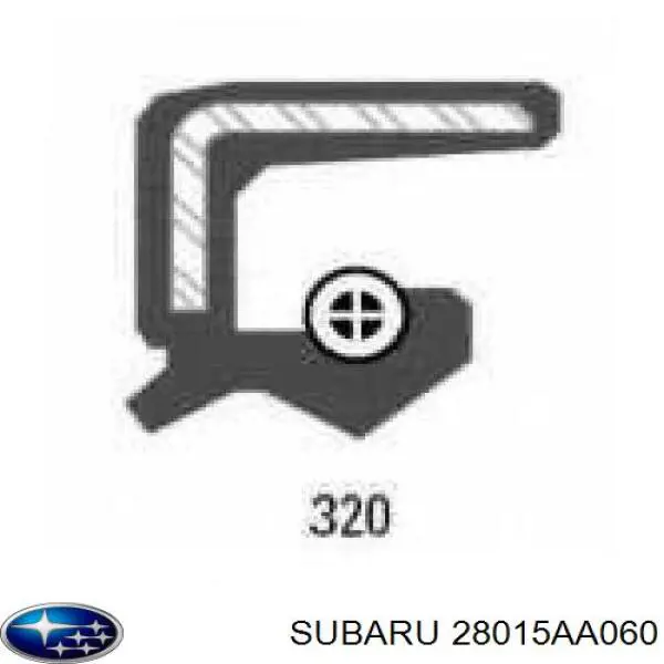 Comprar 28015AA060 Subaru Retén interior del cubo trasero