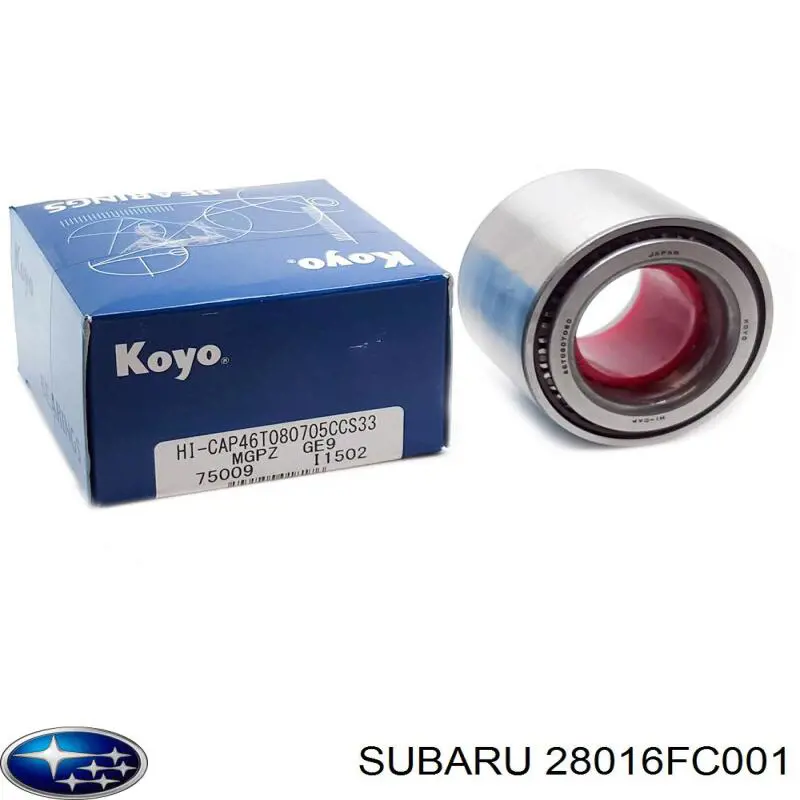 Comprar 28016FC001 Subaru Cojinete de rueda trasero