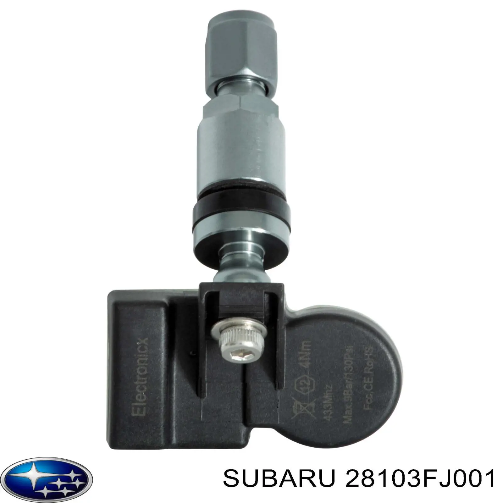 Sensor de presión de neumáticos (TPMS) para Subaru Outback IV B14, BR