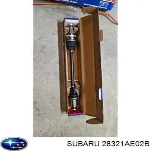28321AE02B Subaru árbol de transmisión delantero