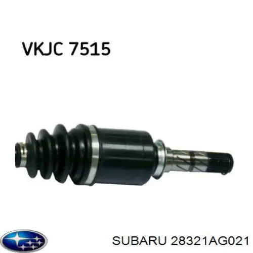 Semieje delantero FU032 HDK