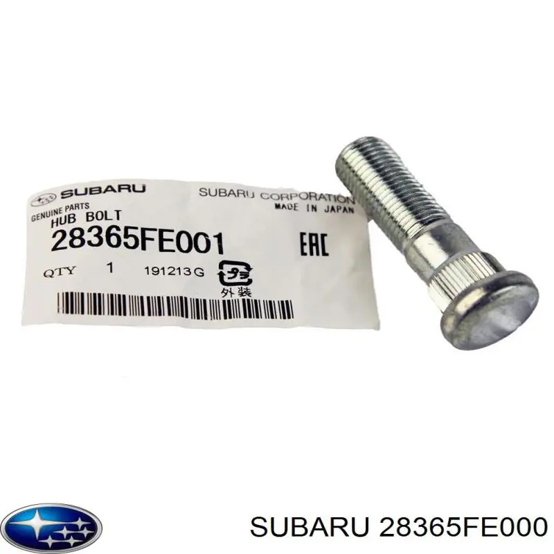 28365FE000 Subaru tornillo de cubo