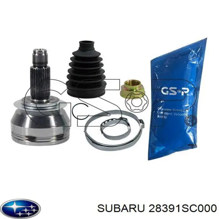 Junta homocinética exterior delantera Subaru 28391SC000 precio, desde 37,33 EUR